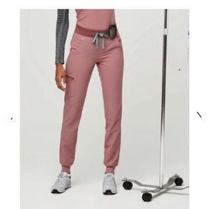 FIGS - Womens Mineral Mauve Zamora - Jogger scrub pants - XS